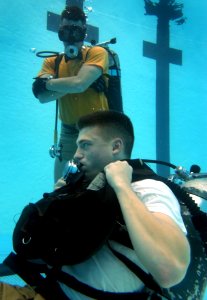 Diving training -c photo