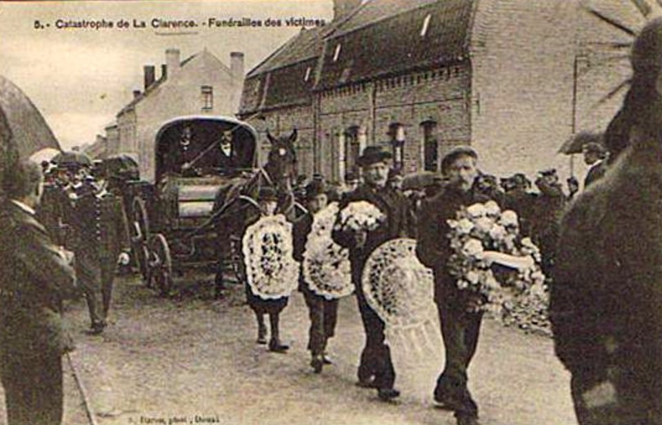 Divion - Fosse n° 1 - 1 bis des mines de La Clarence, catastrophe de 1912 (F)