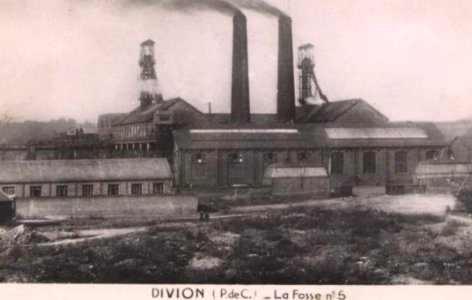 Divion - Fosse n° 5 - 5 bis des mines de Bruay (B)