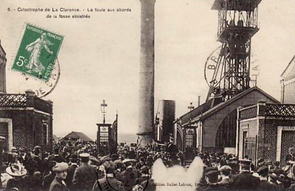 Divion - Fosse n° 1 - 1 bis des mines de La Clarence, catastrophe de 1912 (A)