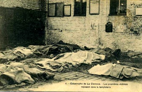 Divion - Fosse n° 1 - 1 bis des mines de La Clarence, catastrophe de 1912 (G)