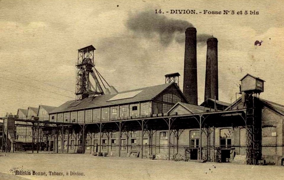 Divion - Fosse n° 5 - 5 bis des mines de Bruay (A)