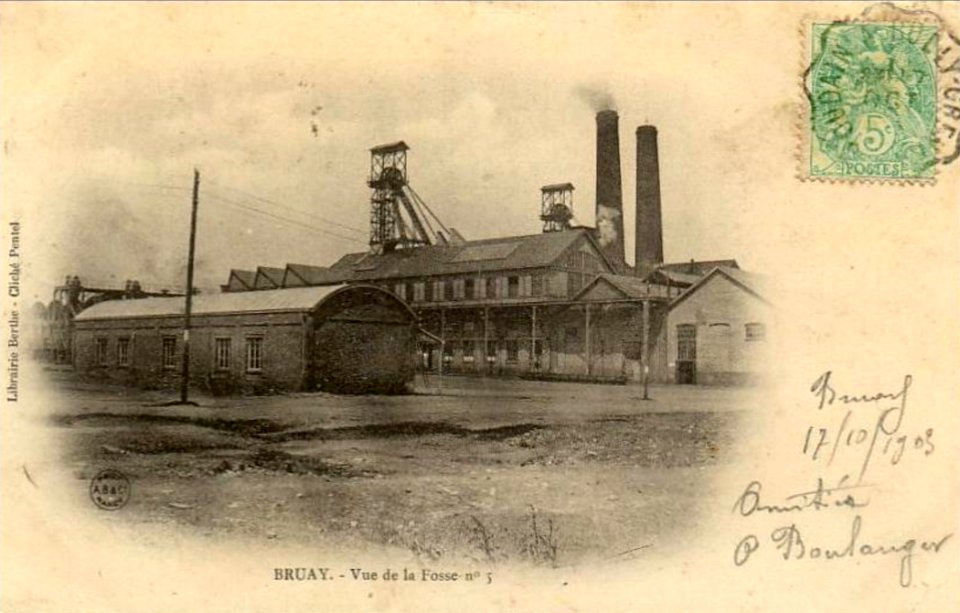 Divion - Fosse n° 5 - 5 bis des mines de Bruay (E)
