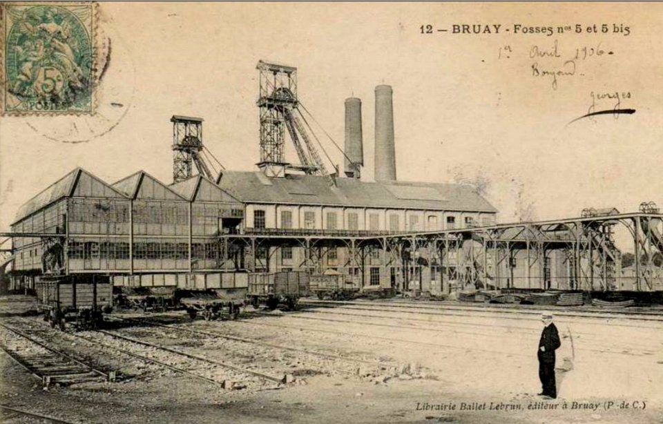 Divion - Fosse n° 5 - 5 bis des mines de Bruay (H)