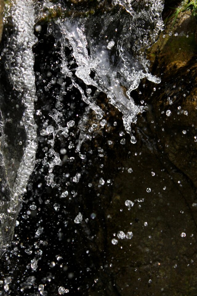 Bubble water drop wet