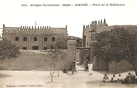 Djenné-Place de la Résidence (AOF)