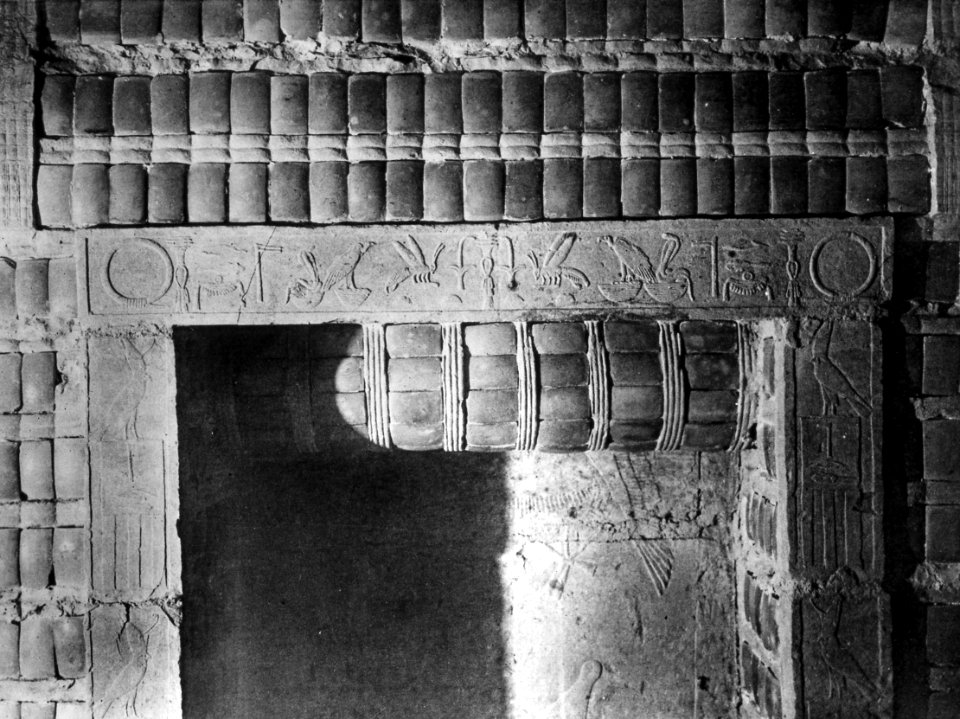 Djoser Pyramid - Blue faience chambers 3