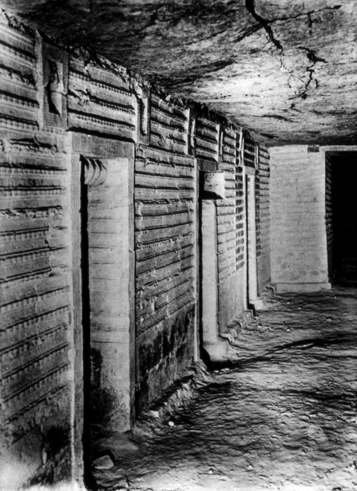 Djoser Pyramid - Blue faience chambers 1