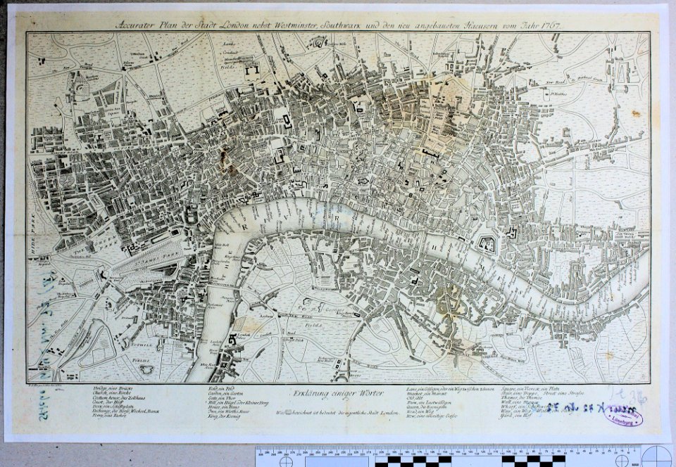 Plan London 1767 9105
