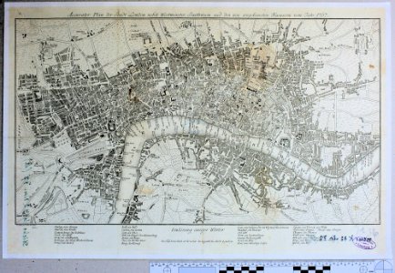 Plan London 1767 9105