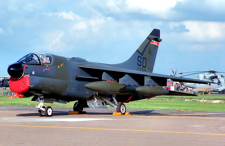 175th Tactical Fighter Squadron A-7D Corsair II 72-0176 2