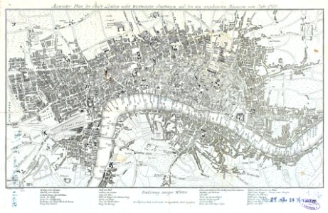 Plan London 1767 9104