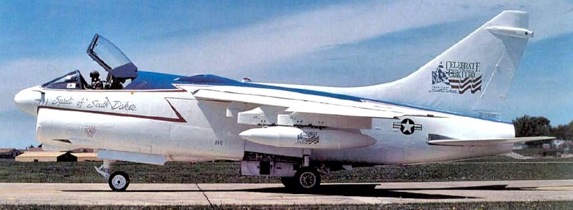 175th Tactical Fighter Squadron A-7D Corsair II 70-0996