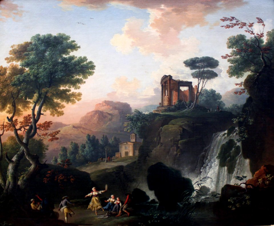 1764 de Lacroix Vestatempel in Tivoli anagoria