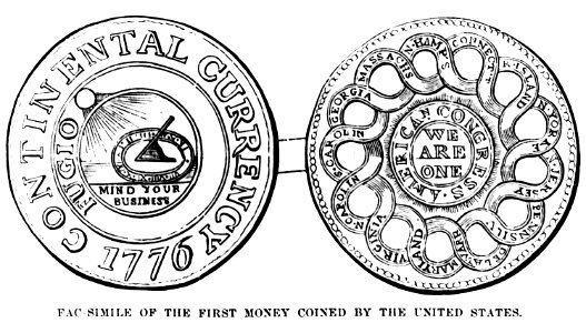 1776ContinentalCoinEngraving