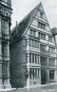 1788 gegründete Firma Carl Capelle, Schmiedestraße 9, Hannover, Geschäftshaus von 1560 bis 1570