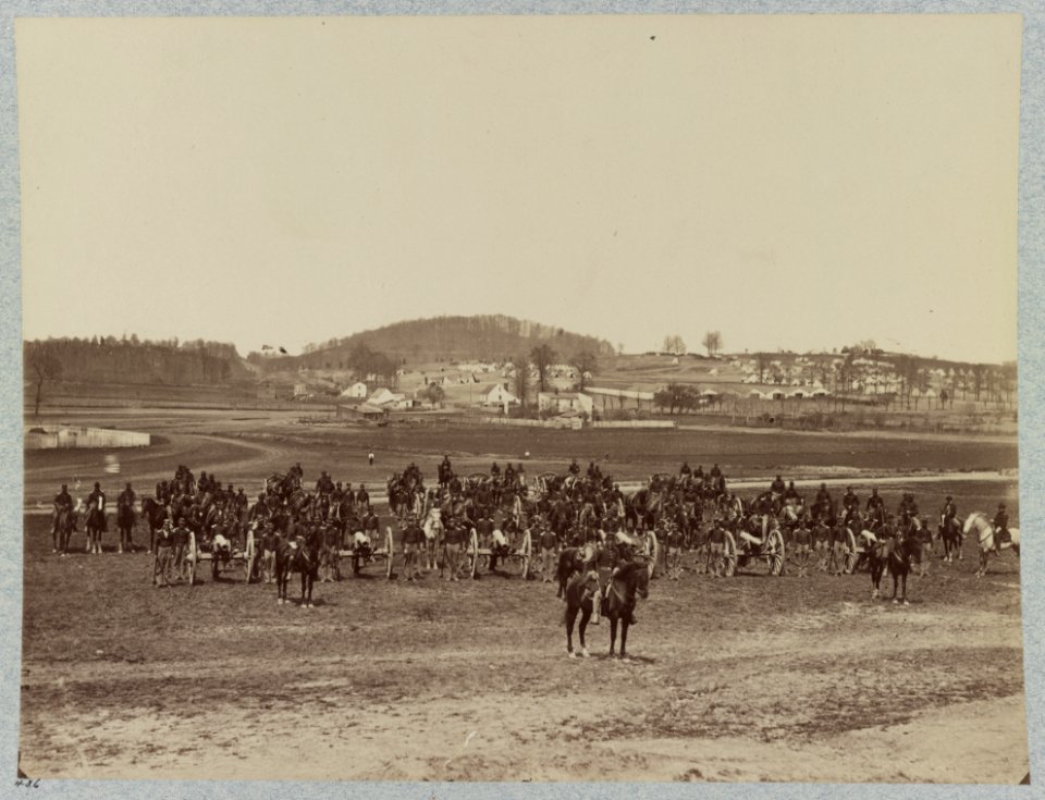 17th New York Battery Artillery Depot, (Camp Barry) near Washington, D.C LCCN2012649372