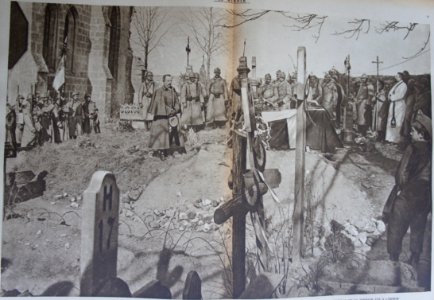 180 8&9 le général Marchand aux obsèques d'un général de sa division
