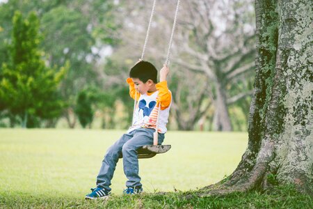 Summer outdoor child photo