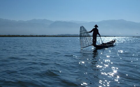 Watercraft lake myanmar