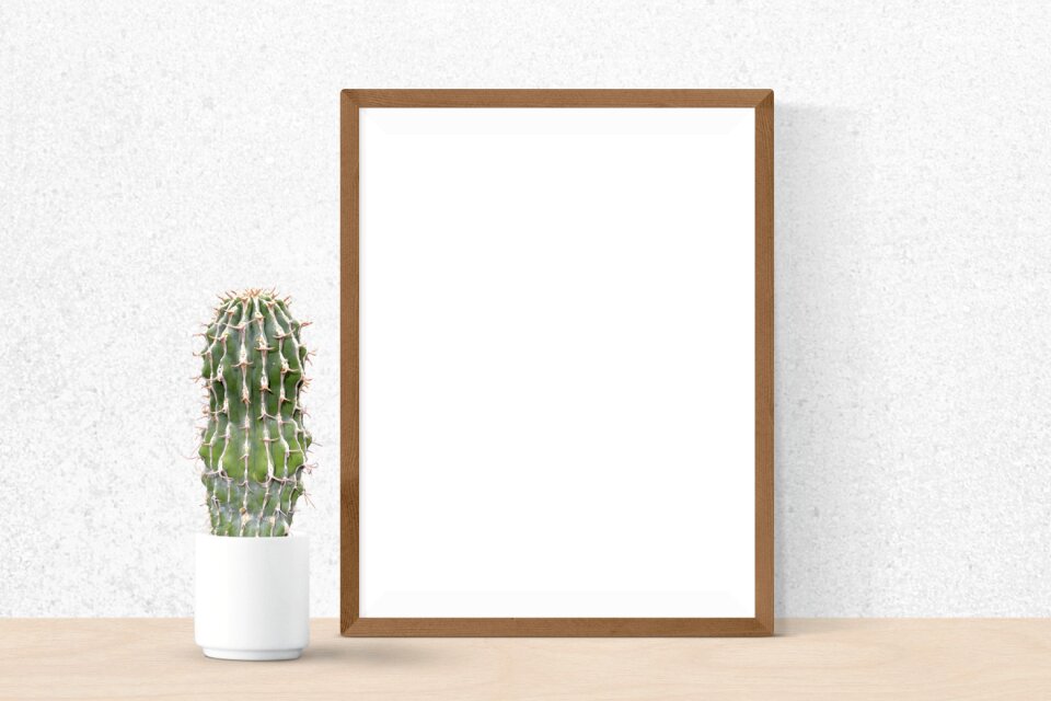 Wall desk presentation