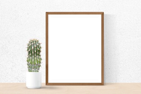 Wall desk presentation