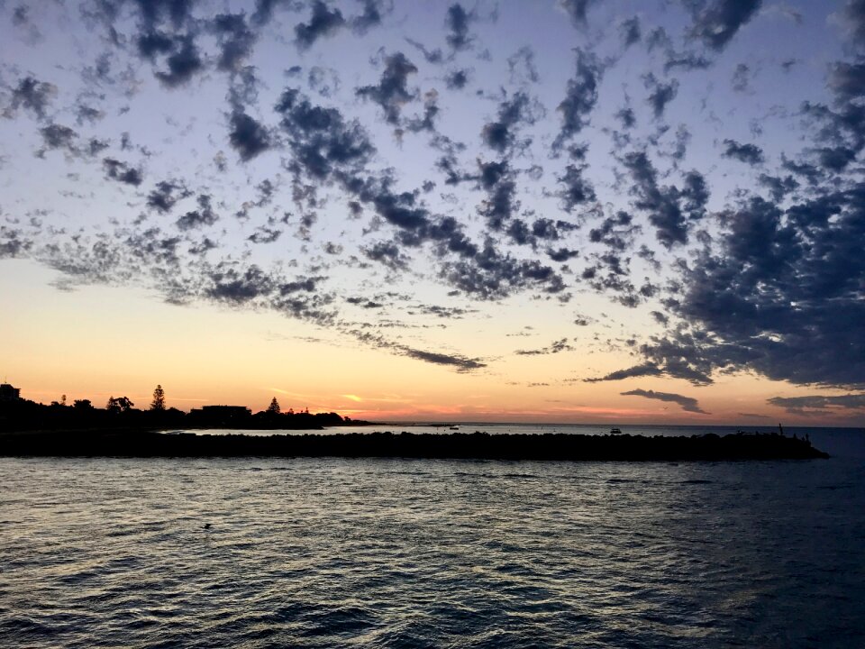 Sunset estuary mandurah