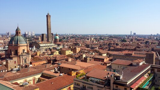 Bologna roofs overview