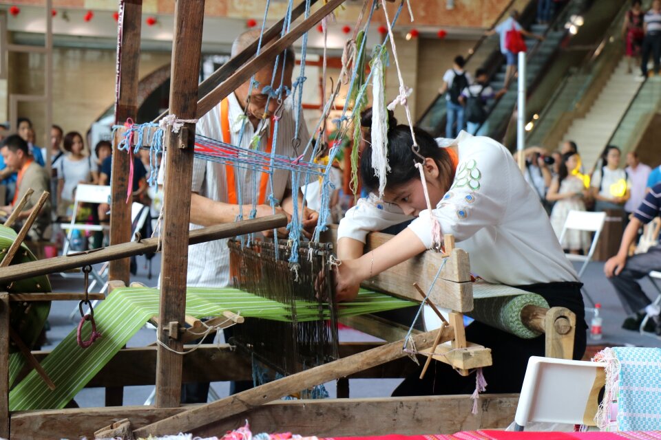 The yi people clothing culture
