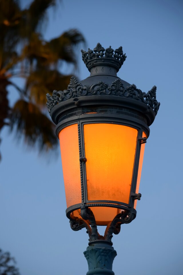 Architecture vintage illuminated