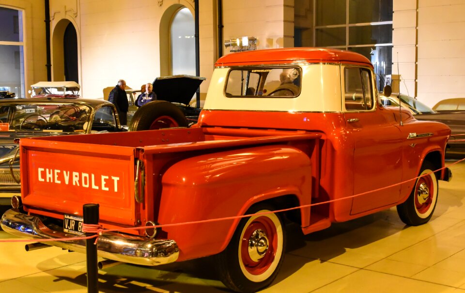 Old exhibition chevrolet