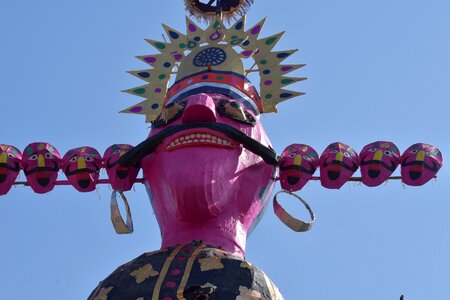 Ramlila dusshera ten-headed