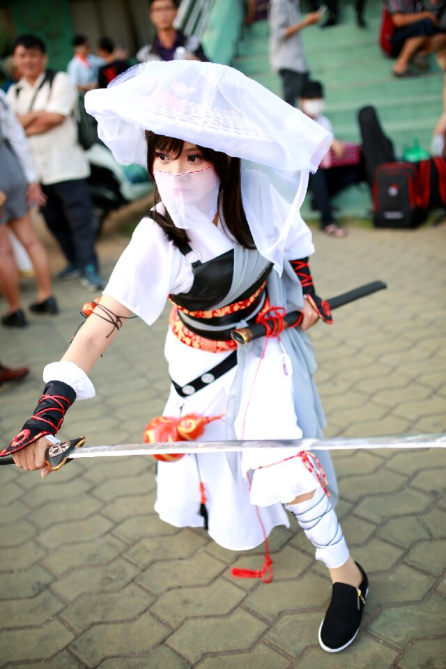 Cosplay warrior blade