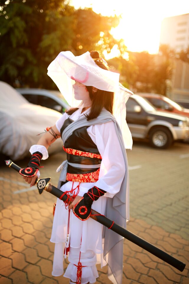 Cosplay warrior blade