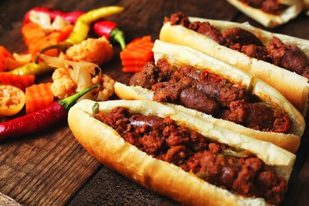 Barbecue hot sandwich