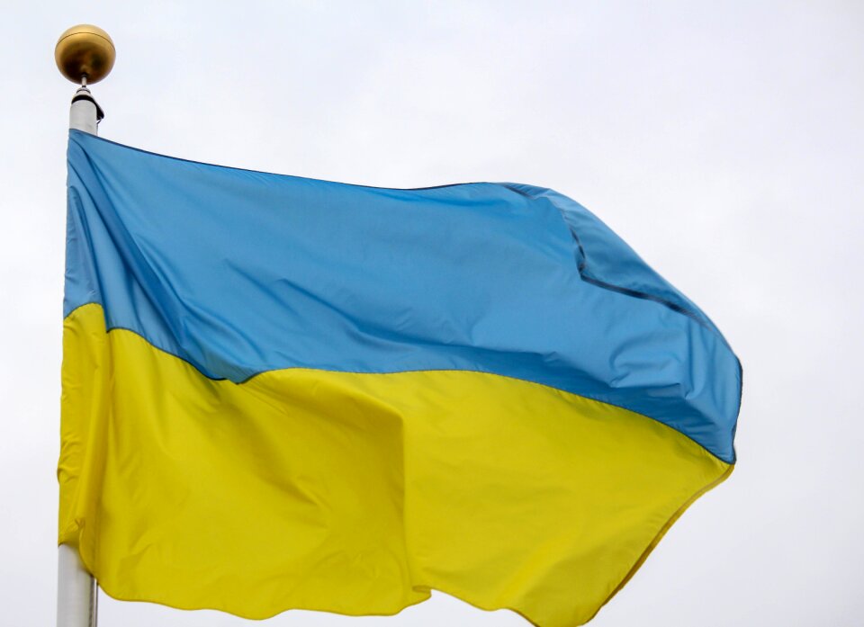 Textile disjunct flag