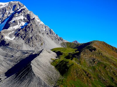 Alpine mountain landscape reported photo