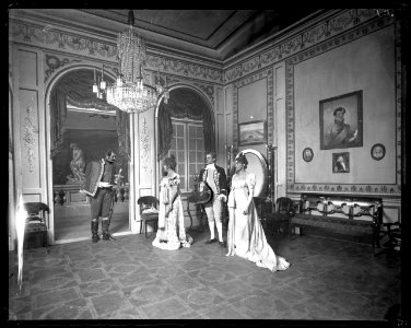 1807, Dramatiska teatern 1899. Föreställningsbild - SMV - DrT065