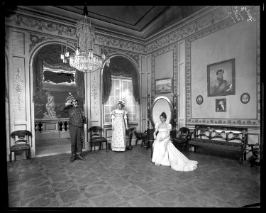 1807, Dramatiska teatern 1899. Föreställningsbild - SMV - DrT066