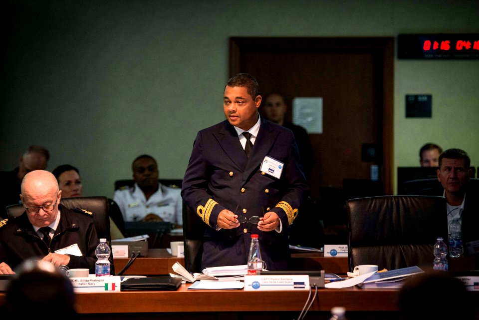181203-N-WO404-082 Capt Pedro Santana, Cabo Verde Coast Guard