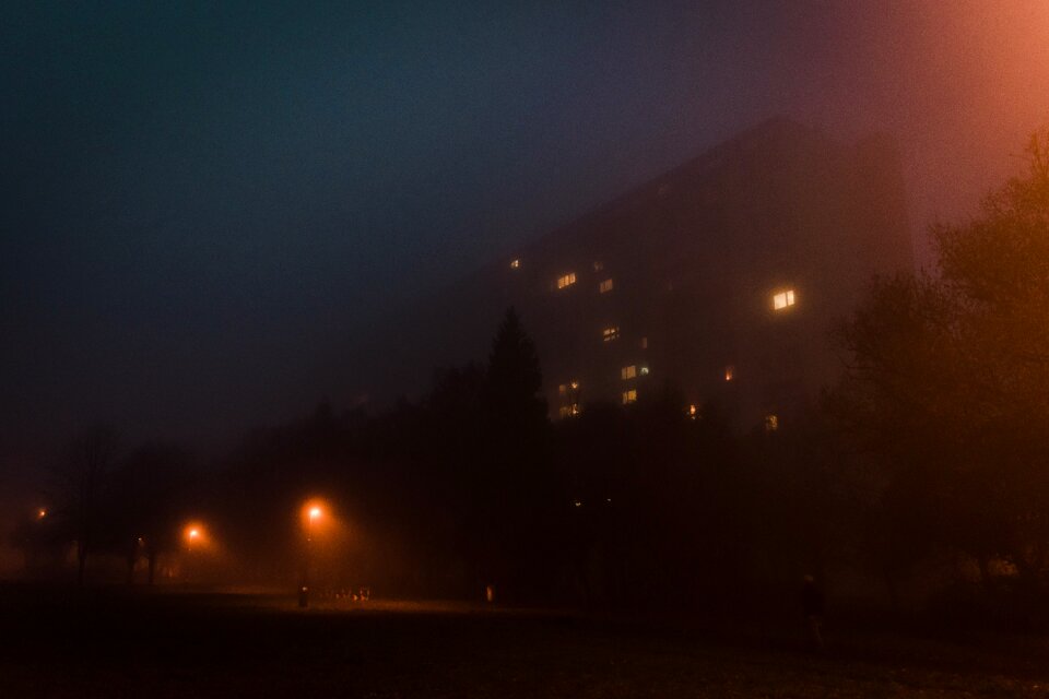 Fog cold night