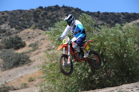 Dirt bike race photo