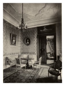 182 Basel. — Wohnzimmer eines Patrizierhauses in der Rittergasse