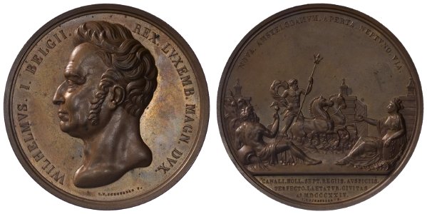 1824, opening van het Noord-Hollands Kanaal, objectnr PA 2454