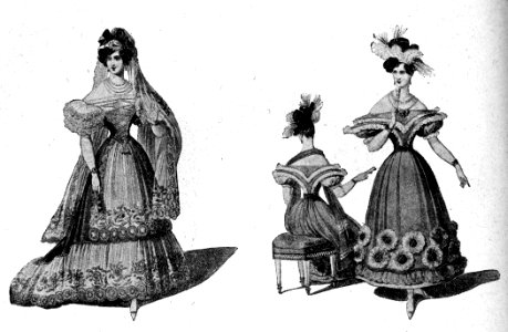 1830s fashion in Vienna 1