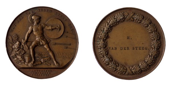 1832, val van de citadel van Antwerpen, op naam van H. van der Steeg, objectnr PA 1760