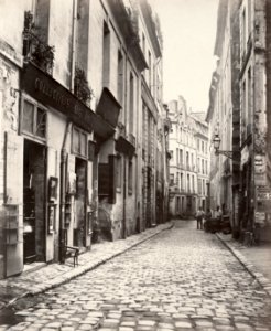 Charles Marville, Rue du Jardinet, ca. 1853–70