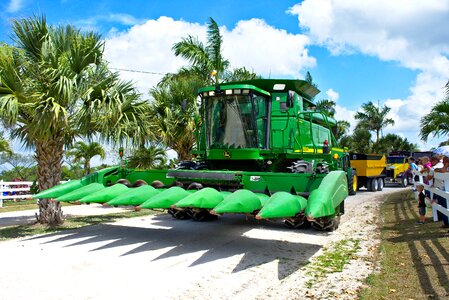 Harvester farm industry photo