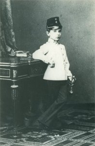 Kronprinz Rudolf mit 5 Jahren