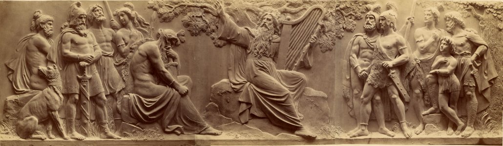 1867 Ernst Alpers Photo Wilhelm Engelhard Nordisches Heldenleben Edda-Fries, Theodor Schulzes Buchhandlung Hannover (12)